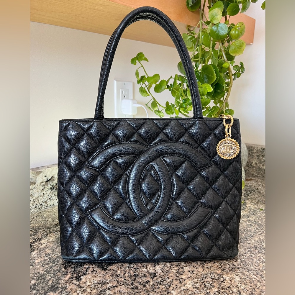 Chanel Medallion Tote Bag
